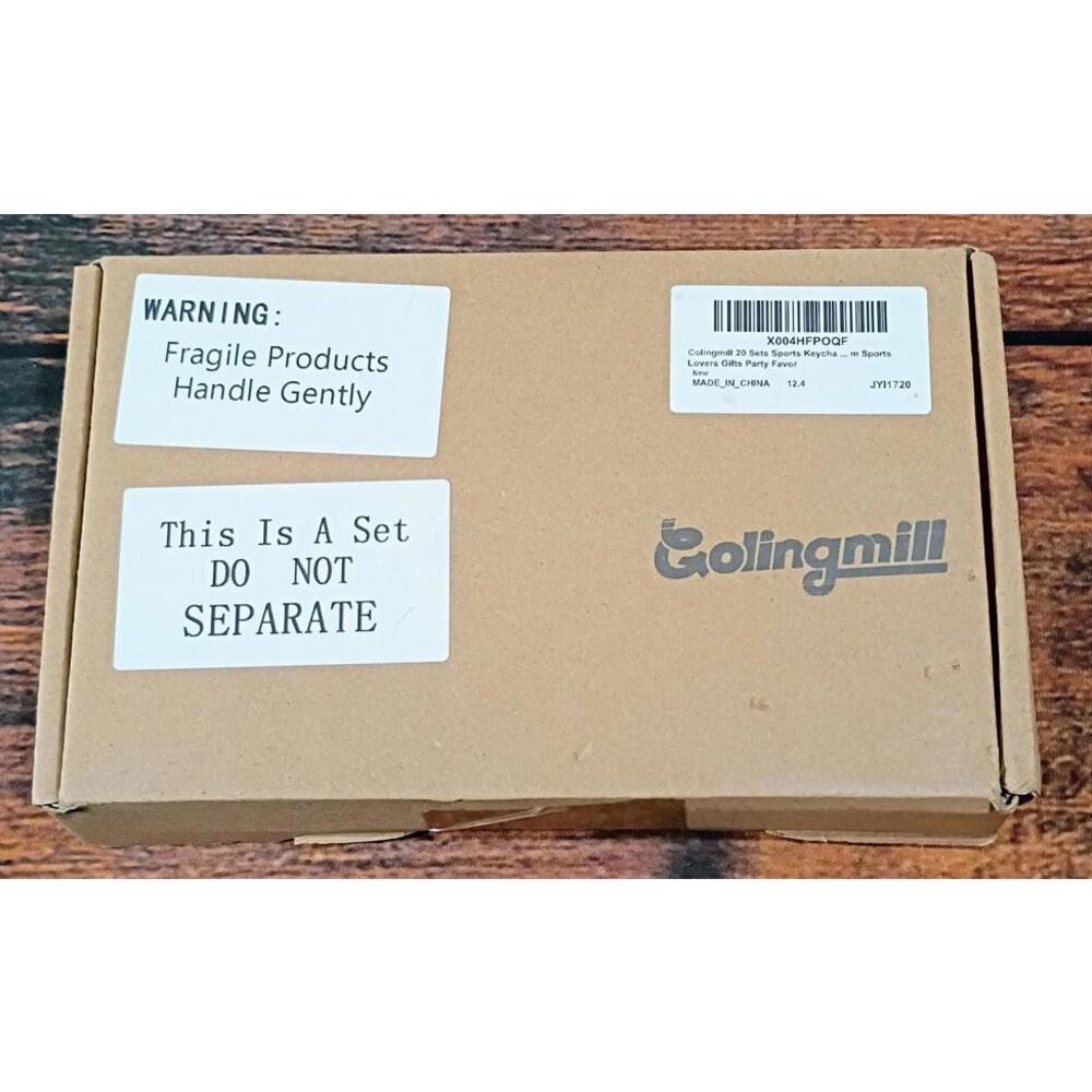 Goingmill Sports‎ Keychain Set - 20 Pieces